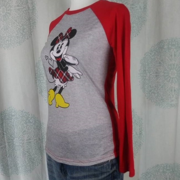 Disney Minnie Mouse Long Sleeve Tee Size XS - Picture 2 of 4